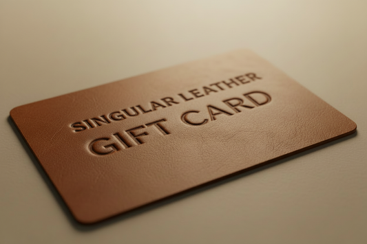 Gift Card Singular Leather